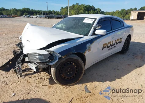 2018 Dodge Charger Police из США, поврежденный, VIN 2C3CDXKT8JH140039